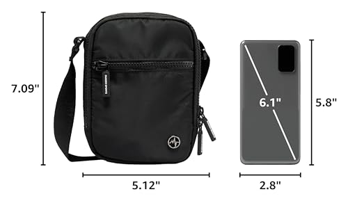 Image of Pander Water-Repellent Crossbody Bag with Adjustable Strap - Perfect for Travel and Everyday Use.