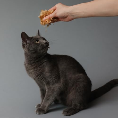 Cat-Man-Doo | Bonito - 4oz. Big Bag | Bonito Fish Flakes for Cat & Dog Treats | Healthy, Single Ingredient, Treat or Food Topper, High Protein - Image 3
