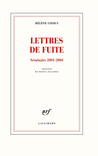  Lettres de fuite: Séminaire 2001-2004 livre En ligne