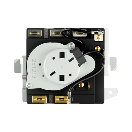 Image of WE4M527 TMD16M10 Dryer Timer Replacement for GE Dryer - Direct Fit 234D1296P001, 2-Year Warranty, Compatible with Models GHDP490EF3WW, GTDP490ED2WS, GHDP490EF1WW, DPSR610EG8WT & More