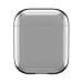 Produktbild Incase Design Case Schutzhülle kompatibel mit Apple AirPods 1 (2016) & 2 (2019) - transparent/grau [Unterstützt Wireless kabelloses Laden I Polycarbonat-Material] - INOM100644-BLK