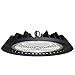 Produktbild illumitec LED UFO 200W / 27.000 lm Hallenstrahler 5000K Tageslicht Weiß 90° Abstrahlwinkel Industrielampe 480 LEDs EPISTAR SMD2835 High Bay Licht Hallenbeleuchtung Werkstattbeleuchtung blendarm IP65