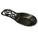 Spoon Rest Vintage metal Home Basics Kitchen Spoon Rest, Cast Iron for Cooking Home Decor, Coffee Gold Color