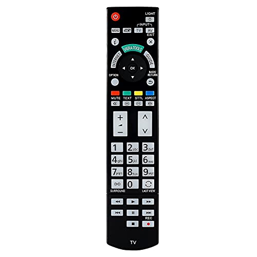Utilice el Control Remoto N2QAYB000715 Uso for el Controlador de televisor 3D Panasonic TX-L42ETW50 TX-P50VT50B TX-P50ST30B