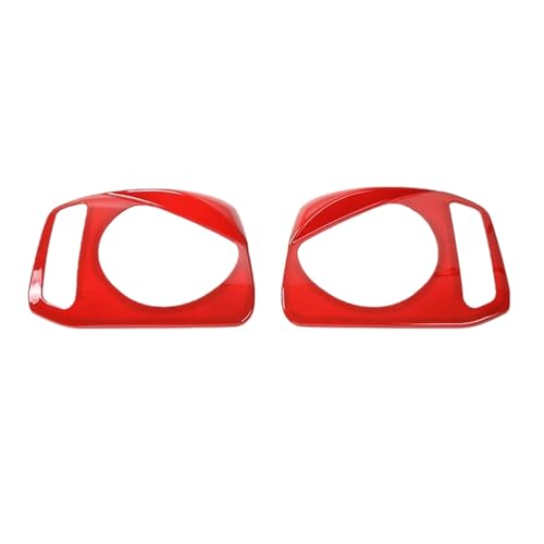 Prises d'air de capot Suzuki Jimny 2015 2016 décoration de phare ABS rouge
