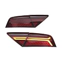 NOLONGNRDX Heckleuchte Rückleuchte Für Audi A7 2011-2014 Rücklichtmontage Lichter Bremslichter Lampe Fahren (A)