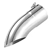 Upower Turn Down Exhaust Tip 4 Inch Inlet 4 Outlet Diameter 12 Long Stainless Steel Bolt On Diesel Muffler Tip