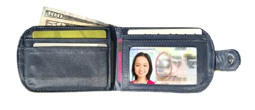 Image of Big Skinny Women's Taxicat Bi-Fold Slim Wallet, Holds Up to 25 Cards