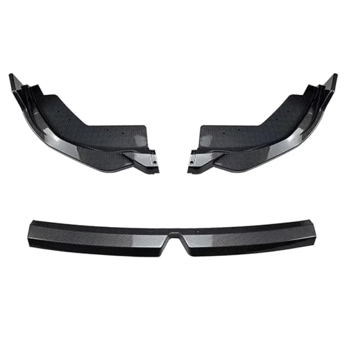 Kit lèvre de pare-choc avant style carbone pour vos trajets en BMW Série 3 2022-2025