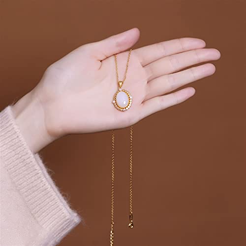 Collier Saint Valentin pour petite amie, le pendentif classique S925 idéal