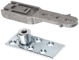 CRL Complete Bottom Pivot with Plate for CRL Door Rail System - CRL8010BP