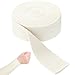 Cotton Tubular Stockinette Gauze Roll Tubular Arm Stocking Elastic Leg Stockinette Tubing Compression Tube Sleeve Bandage for Cast Plaster Comfort Wear Sweat Absorbent(2 Inch x 11 Yard)