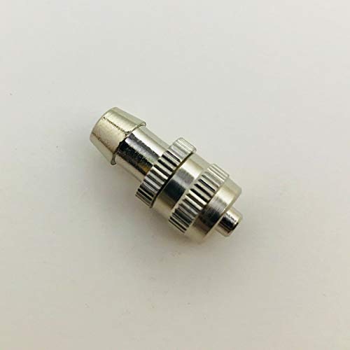 Metal Male Luer Lock Syringe Fitting To 5Mm Or 3/16" Barb Hose Id (2 Units) #TOP2
