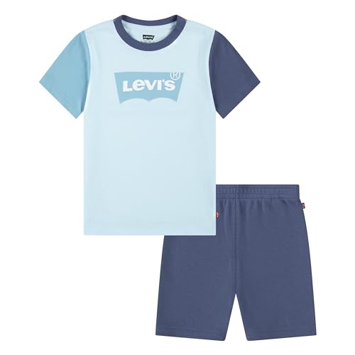 Graphic T-Shirt and Shorts 2-Piece Outfit Set