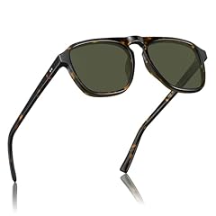 1. Tortoise Frame Green Lens