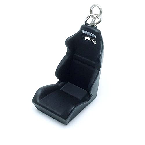 BKN 1pcs Car Auto Metal Mini Seat Key Chain Ring Keyfob For Automotive Part Bike/Car Gift Key Chain Ring - Multocolor