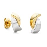 MATERIAL 14 Karat (585) Bicolor Gewicht 0.75 Gr