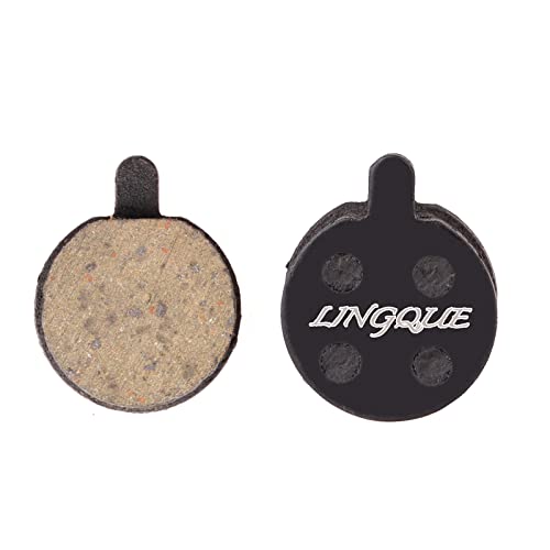 Lingque 1 Pairs Disc Brake Pads, Semi-Metallic Resin Bike Brakes Pad Compatible With Shimano, Zoom And Electric Scooter #TOP26