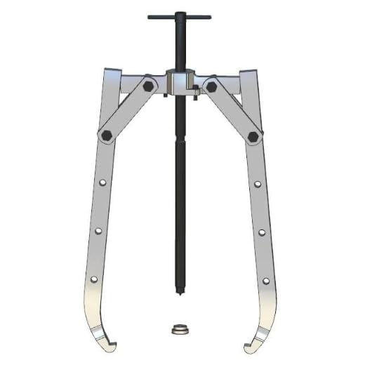 Extracteur hydraulique 435x540-1318hx robuste en acier forgé de haute précision