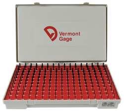 Pin Gage Set, Plus, 1.30-4.98mm, Black