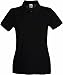 Produktbild Fruit of the Loom: Lady-Fit Premium Polo 63-030-0, Größe:XS (8);Farbe:Black