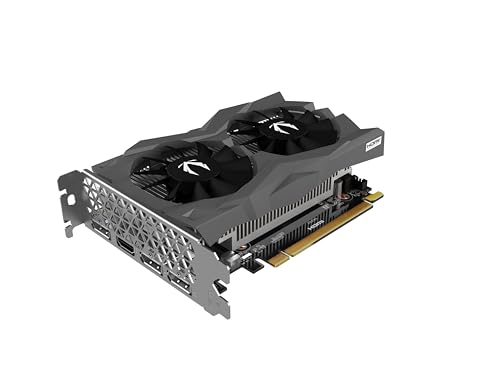 Gaming GeForce RTX 3050 6GB GDDR6 Twin Edge OC 96-bit 14 Gbps PCIE 4.0 Scheda grafica da gioco super compatta, ZT-A30510H-10L - Scheda video - Immagine 3