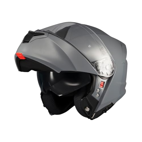 MT Helmets Genesis SV – Casco Moto Modular con Visor Solar Retráctil, Calota HIRP, Pantalla Antivaho y Preparado para Intercomunicador | Homologado ECE 22.06 & DOT