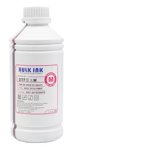 Encre DTF 1000ML Magenta pour Film de Transfert Thermique PET et Imprimantes XP15000