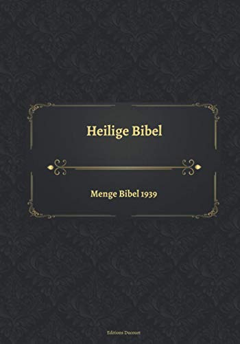 Preisvergleich Produktbild Heilige Bibel Menge Bibel 1939