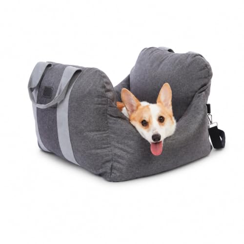 Image of PET AWESOME Dog Car Seat, Puppy Booster Seat, Travel Carrier Bed for Small and Medium Pets