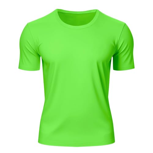 Mens Workout Shirts Mesh Short Sleeve Sports T-Shirt Active Quick Dry Crew Neck T Shirts Light Running Shirt Tee Tops2