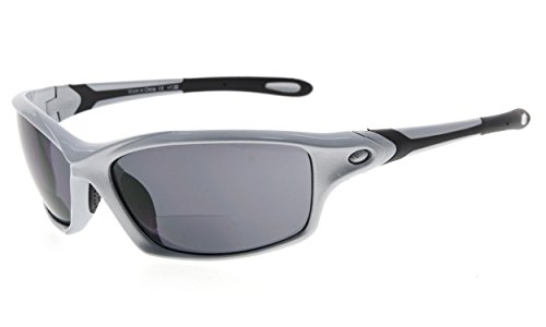 Image of Eyekepper Bifocal Sunglasses for Women Men, Rectangular Frame