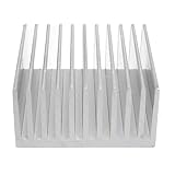 Disipador de calor de aluminio puro, que es adecuado para electrónica, ordenador, instalaciones eléctricas, juegan un efecto de enfriamiento).