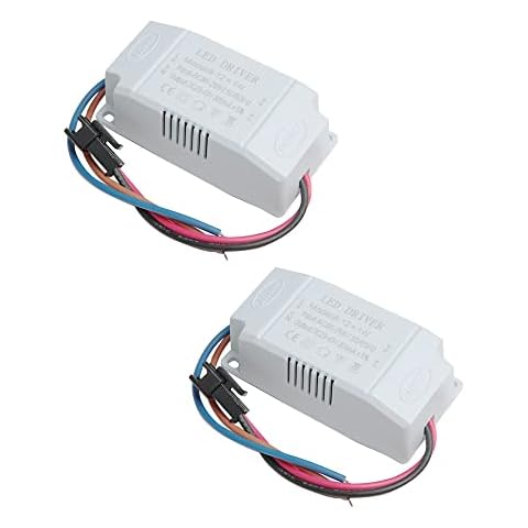 Acxico 2 pcs LED driver power supply 8-12W AC 110V-220V Cover