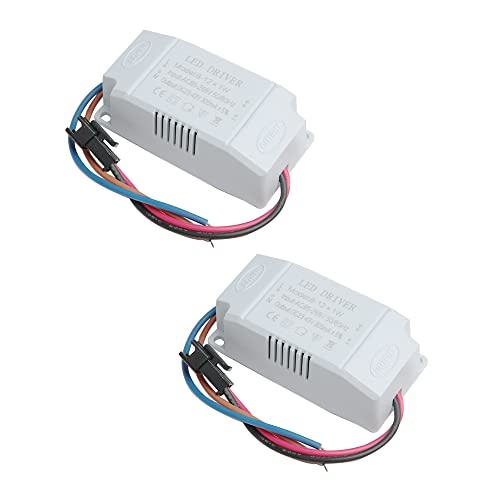Acxico 2 pcs LED driver power supply 8-12W AC 110V-220V
