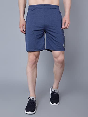 Image of John Ally Mens Gym Shorts Built with Durable Both Sider Zipper Pocket and Moisture Wicking Fabric for Workout, Yoga, Running and Lounge wear.