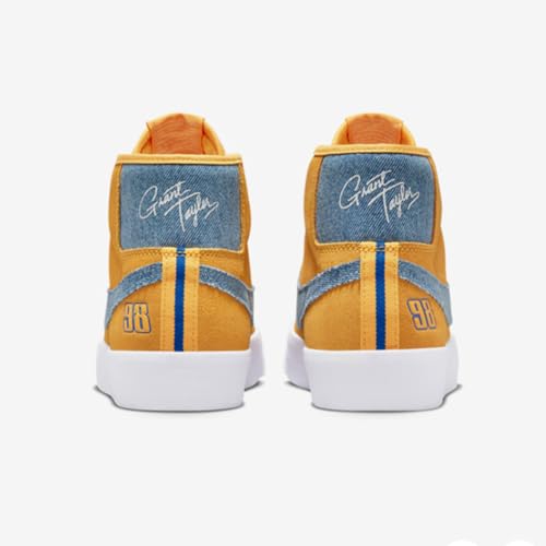 Nike Zoom Blazer Mid Pro GT Men's Shoes (FD0269-700, University Gold/University Gold/White/Game Royal)3