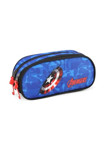 Estojo Duplo Super Heróis Vingadores - Luxcel