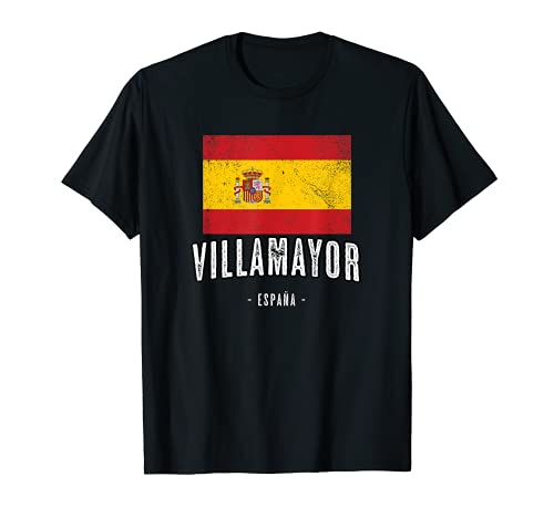Villamayor España | Souvenir - Ciudad - Bandera - Camiseta