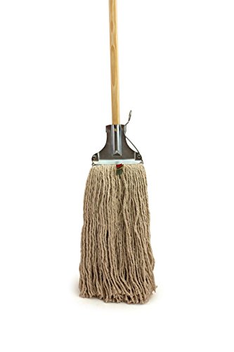 Kentucky Traditional Cotton Mop Head Metal Bracket and Wooden Handle