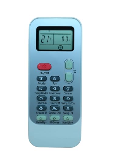 Image of Ac Remote Control Compatible For Whirlpool Ac Remote For Split & Window Ac (Model 15), Multicolour