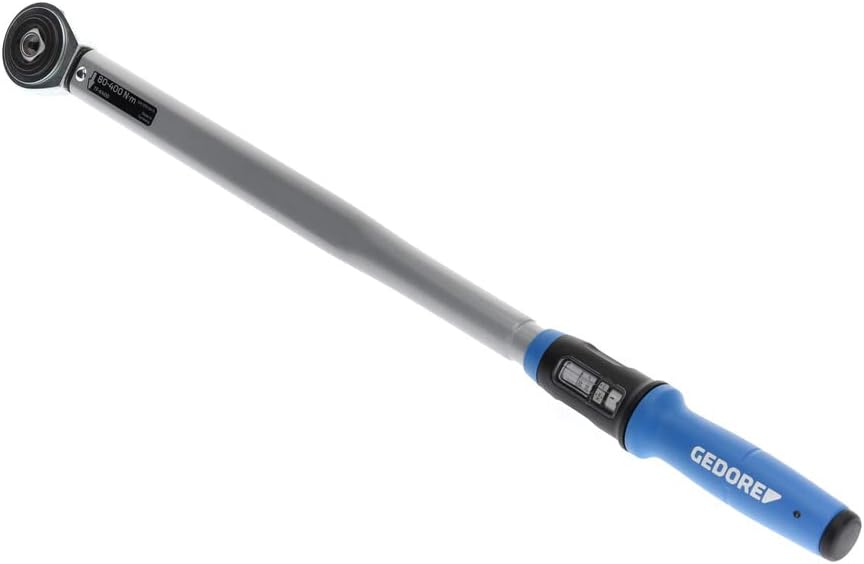 GEDORE Torque wrench with square drive, 3/4", Switchable square, Scale, 80-400 Nm, 694.5 mm long, TF-K400