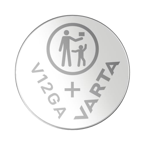 VARTA Batterien Knopfzellen V12GA/LR43, 2 Stück, Alkaline Special, 1,5V, für Spielsachen, Taschenrechner, Messgeräte, kompakt mit langanhaltender & hoher Leistung