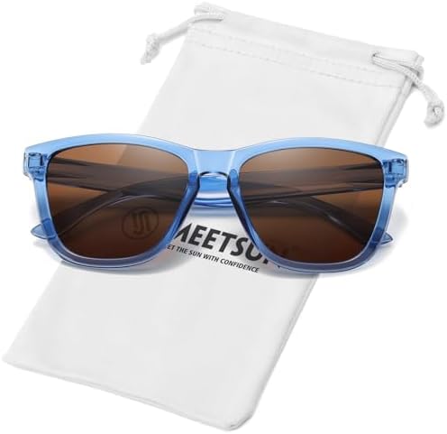 MEETSUN Polarized Sunglasses for Women Men Classic Retro Trendy Designer Style