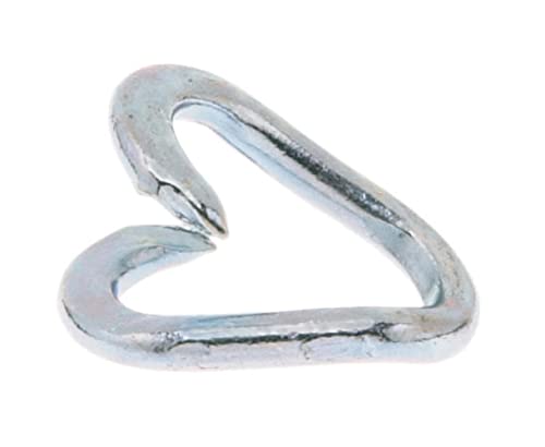 Campbell Chain & Fittings T5950924 Repair And Lap Link, 3/8" X 1-5/8", Zinc Plated, Tagged (Pack Of 10) #TOP1