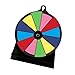 DLOULP Tabletop Prize Turntable Erasable Fortunes Wheel Lucky Draws Roulette Wheel Tabletop Lottery Machine Turntable Wheel