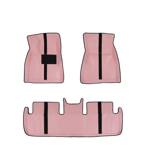 Tapis de Sol de Voiture pour Tesla Model Y Juniper 2021-2024 Rose