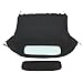 JMTAAT Convertible Soft Top Compatible with 2003-2009 Nissan 350Z, Black Color with Clear Heated Glass Window, Sailcloth Vinyl Soft Roof Replacement