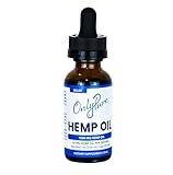 OnlyPure Relief Hemp Oil Extract Drops, 1500 mg, Supports Daily Overall Health, Wellness, Sleep & Relaxation, All Natural with MCT Oil, Non-GMO & Vegan, 30 mL (30 Servings)
