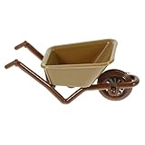 Mini-spielzeug: für jeden miniaturgarten, der eine märchenwelt für sie erschafft, wenn sie sie in ihren minigarten stellen, mini-bauernhof-wagenmodelle.